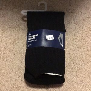 GAP Black Footless Tights